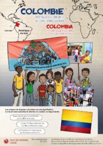 Lire la suite à propos de l’article Colombie: Protéger les enfants et construire la paix. Dès 8 ans.