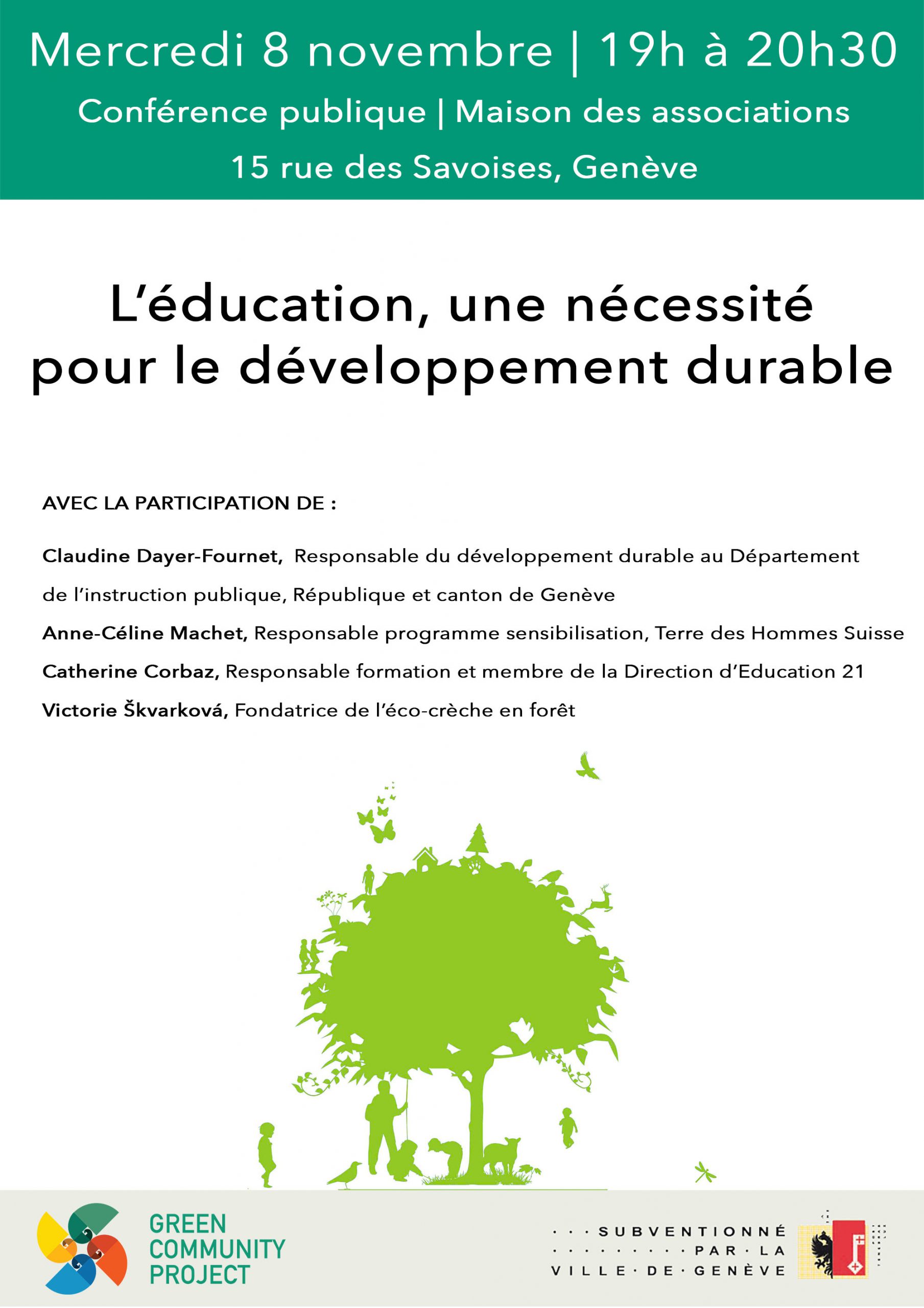 You are currently viewing Conférence sur l’éducation