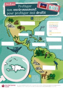 Lire la suite à propos de l’article Haïti : Protéger son environnement pour protéger ses droits. De 8 à 12 ans.