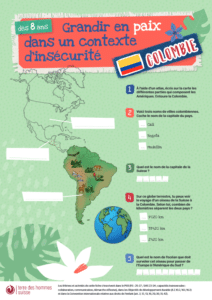 Lire la suite à propos de l’article Colombie : Grandir en paix dans un contexte d’insécurité. Dès 8 ans.