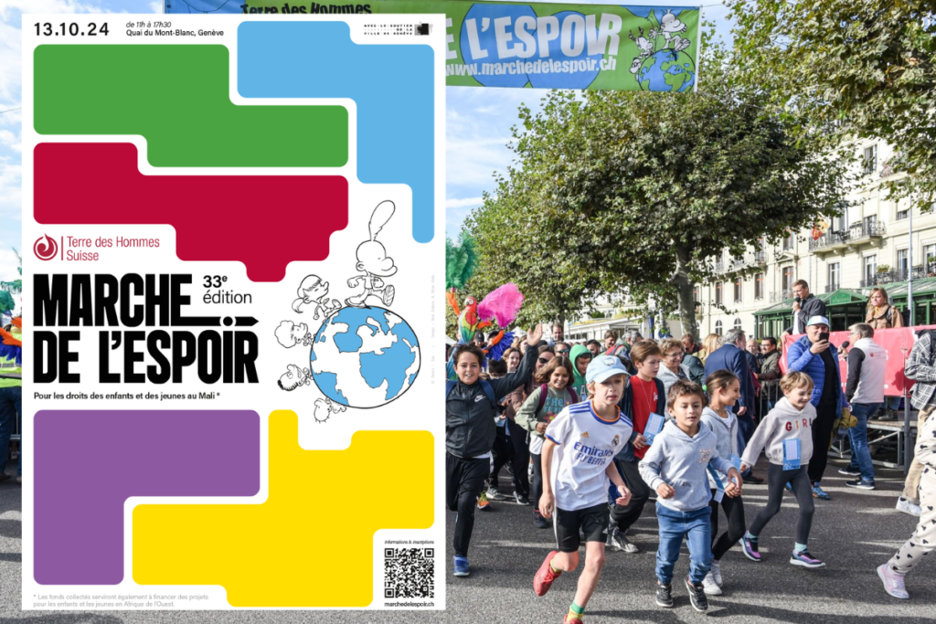 Affiche Marche de l'espoir 2023