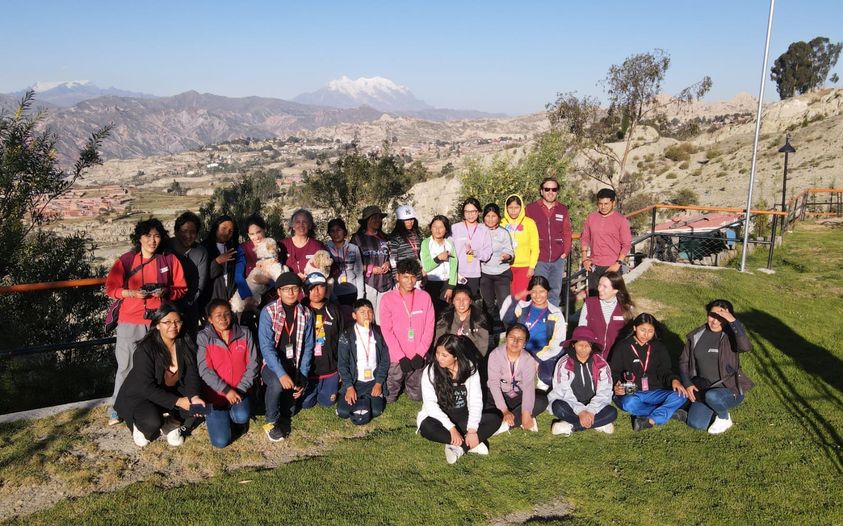 Groupe de jeunes Eco reporter